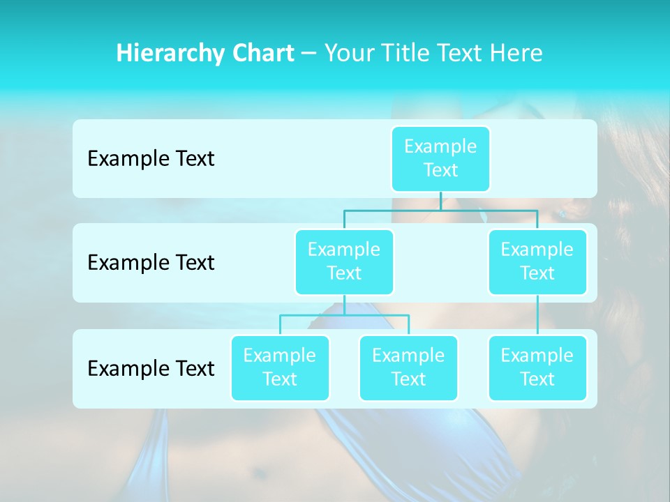 Hair Pool Lie PowerPoint Template