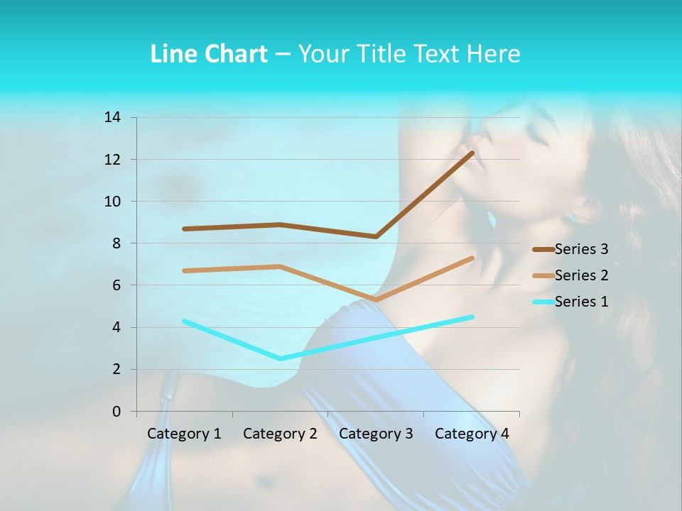 Hair Pool Lie PowerPoint Template
