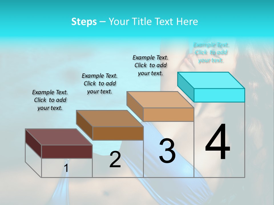 Hair Pool Lie PowerPoint Template