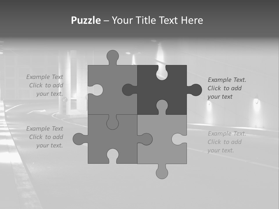 Style Shopping Underground PowerPoint Template