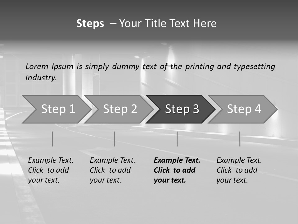 Style Shopping Underground PowerPoint Template