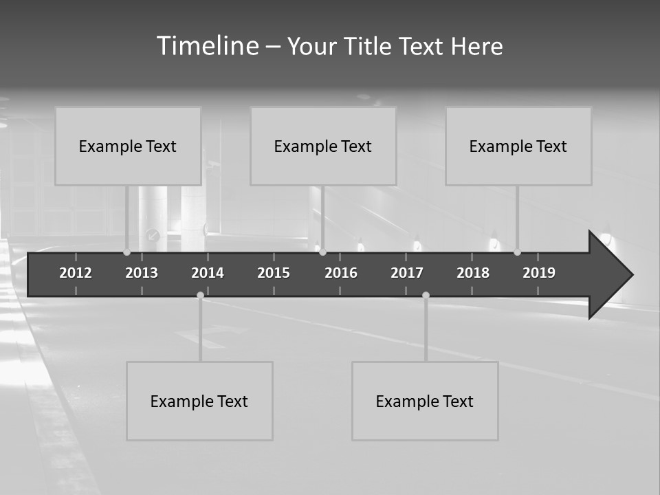 Style Shopping Underground PowerPoint Template