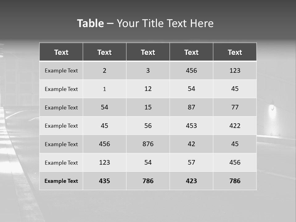 Style Shopping Underground PowerPoint Template