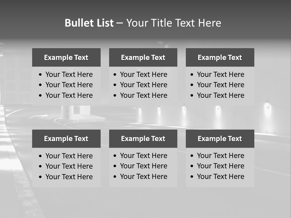 Style Shopping Underground PowerPoint Template
