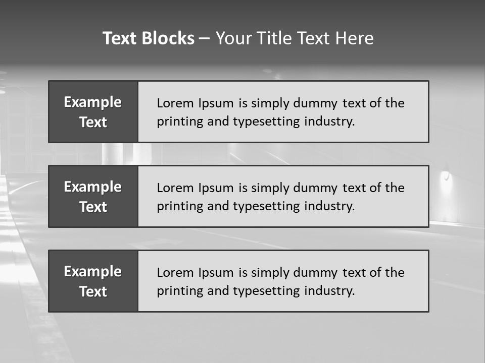 Style Shopping Underground PowerPoint Template