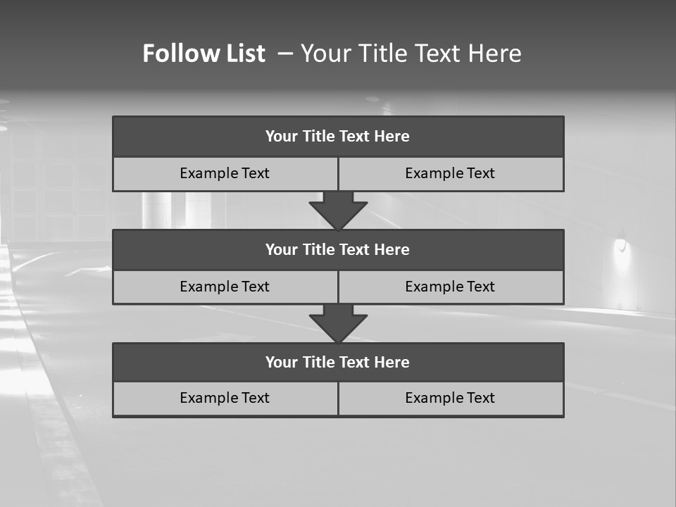 Style Shopping Underground PowerPoint Template