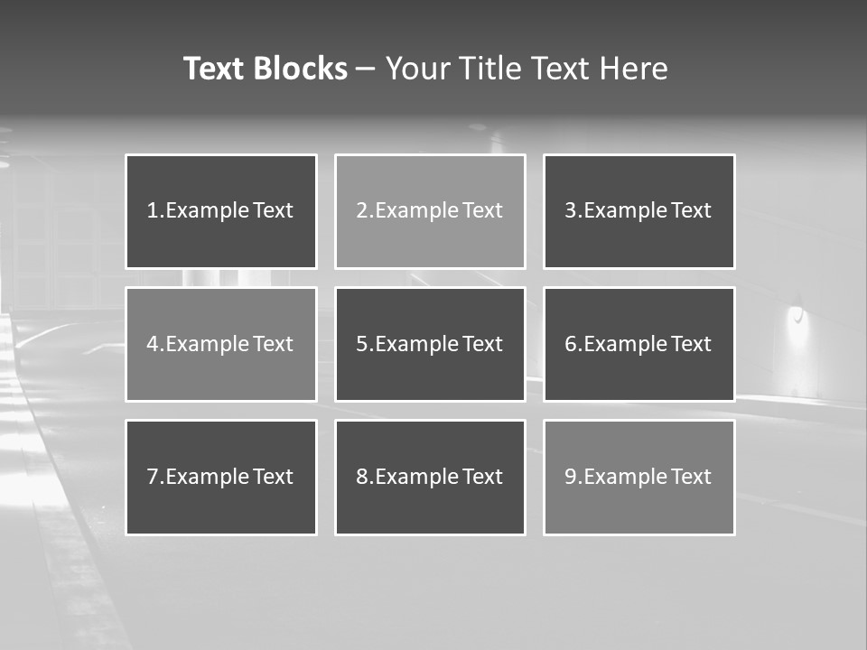 Style Shopping Underground PowerPoint Template
