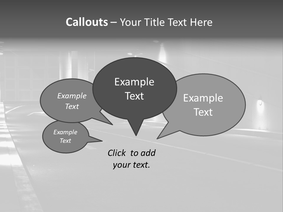 Style Shopping Underground PowerPoint Template