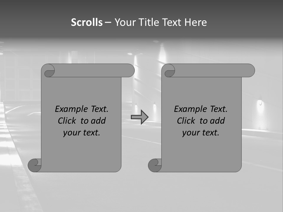 Style Shopping Underground PowerPoint Template