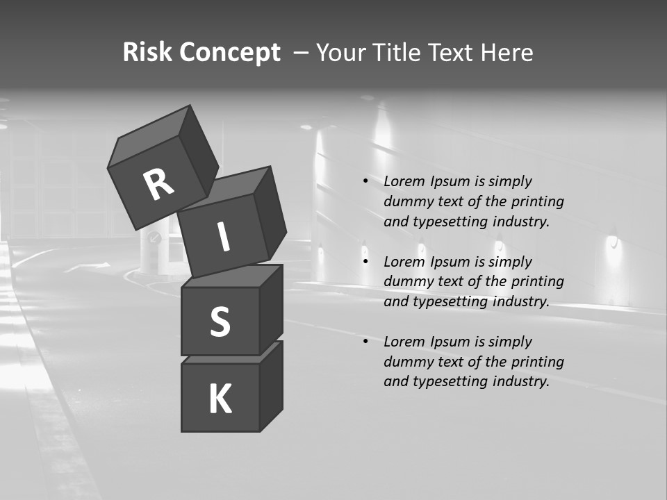 Style Shopping Underground PowerPoint Template