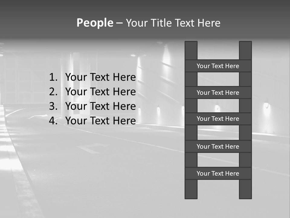 Style Shopping Underground PowerPoint Template
