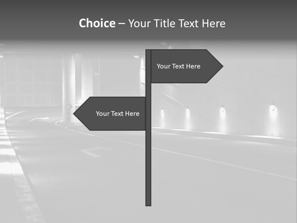 Style Shopping Underground PowerPoint Template
