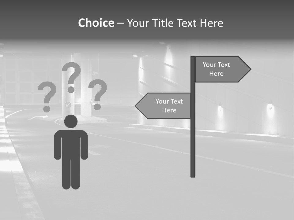 Style Shopping Underground PowerPoint Template