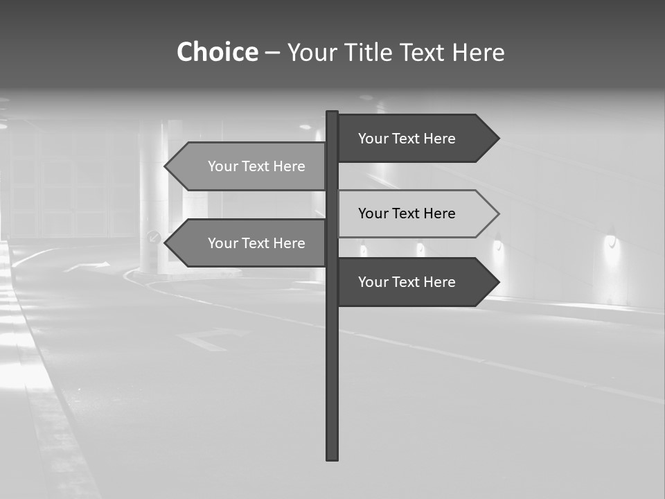 Style Shopping Underground PowerPoint Template