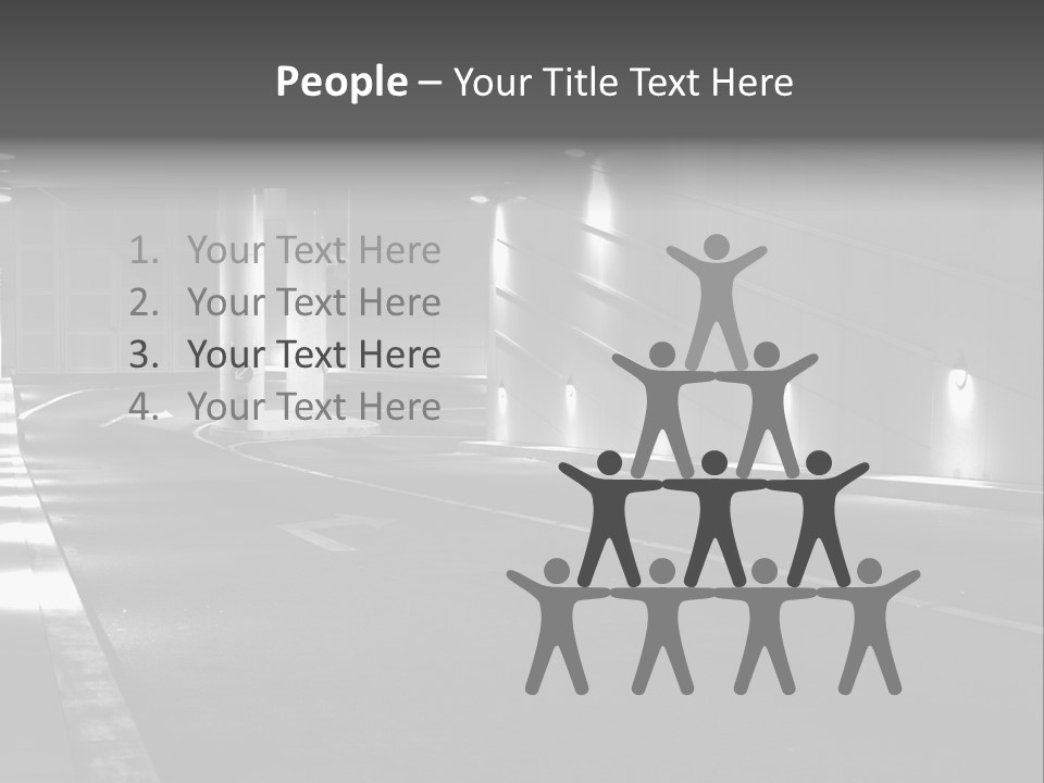 Style Shopping Underground PowerPoint Template