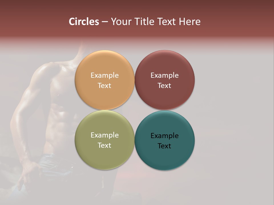 Jeans Sky Chest PowerPoint Template