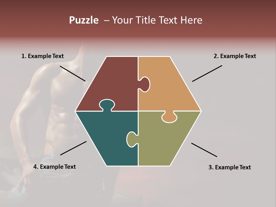 Jeans Sky Chest PowerPoint Template