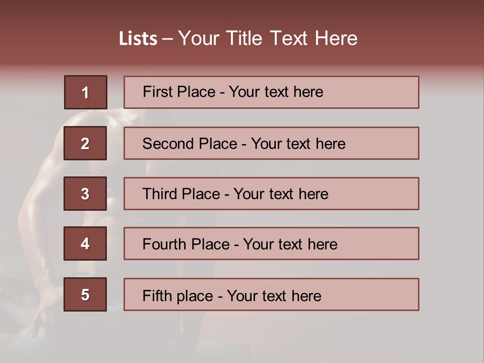 Jeans Sky Chest PowerPoint Template