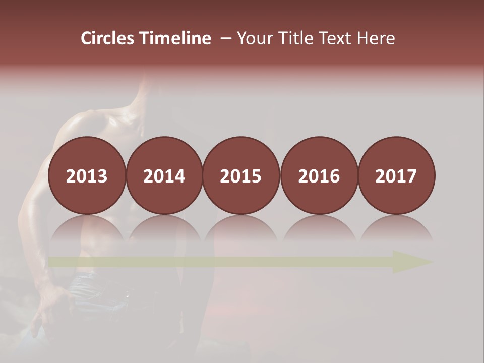 Jeans Sky Chest PowerPoint Template