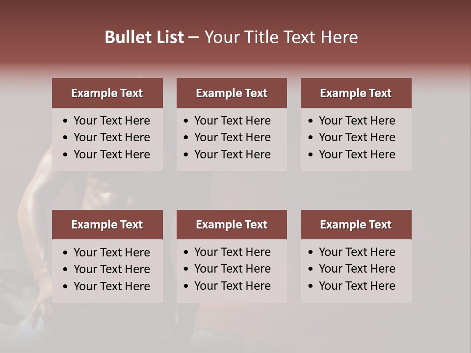 Jeans Sky Chest PowerPoint Template