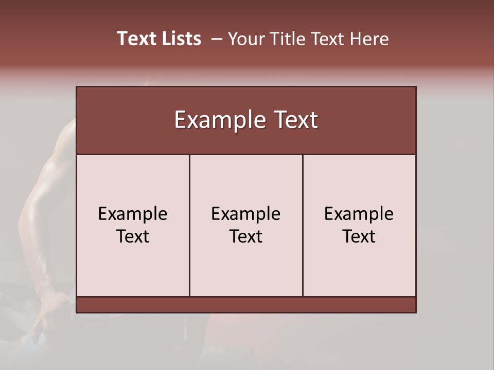 Jeans Sky Chest PowerPoint Template