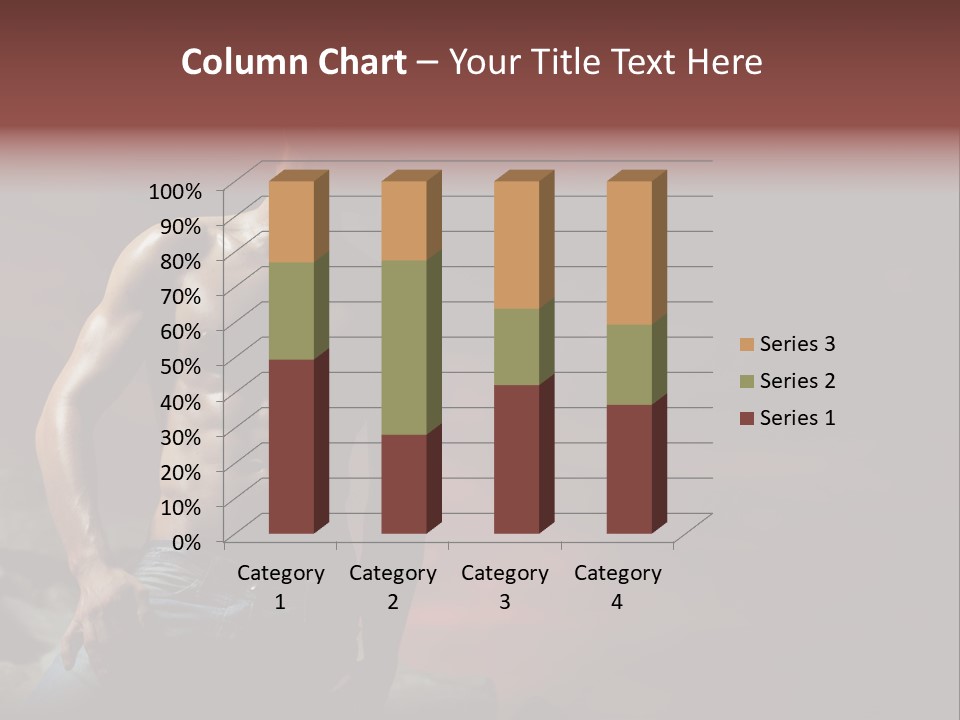 Jeans Sky Chest PowerPoint Template