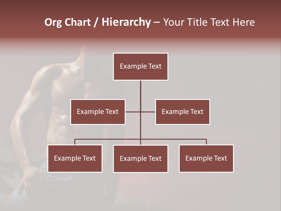 Jeans Sky Chest PowerPoint Template