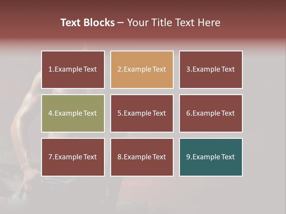 Jeans Sky Chest PowerPoint Template