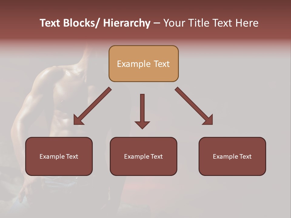 Jeans Sky Chest PowerPoint Template