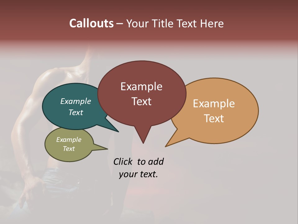 Jeans Sky Chest PowerPoint Template