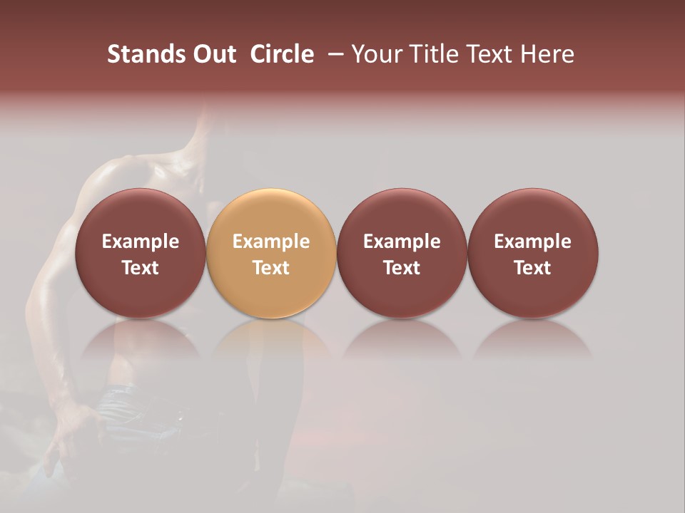 Jeans Sky Chest PowerPoint Template