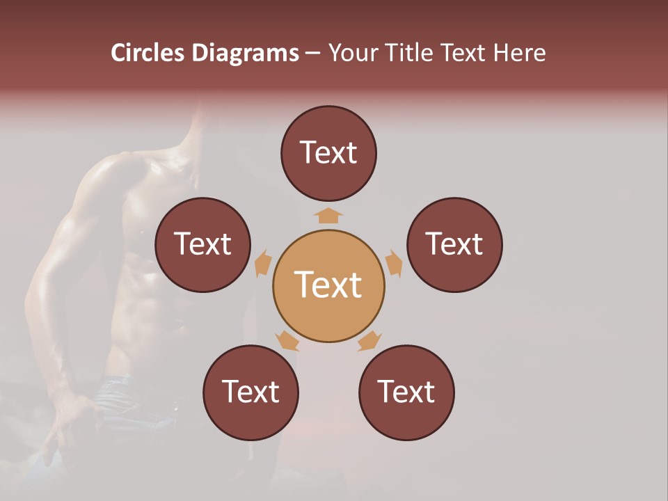 Jeans Sky Chest PowerPoint Template