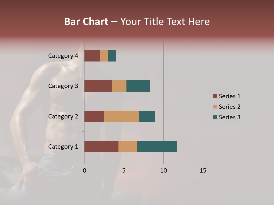 Jeans Sky Chest PowerPoint Template