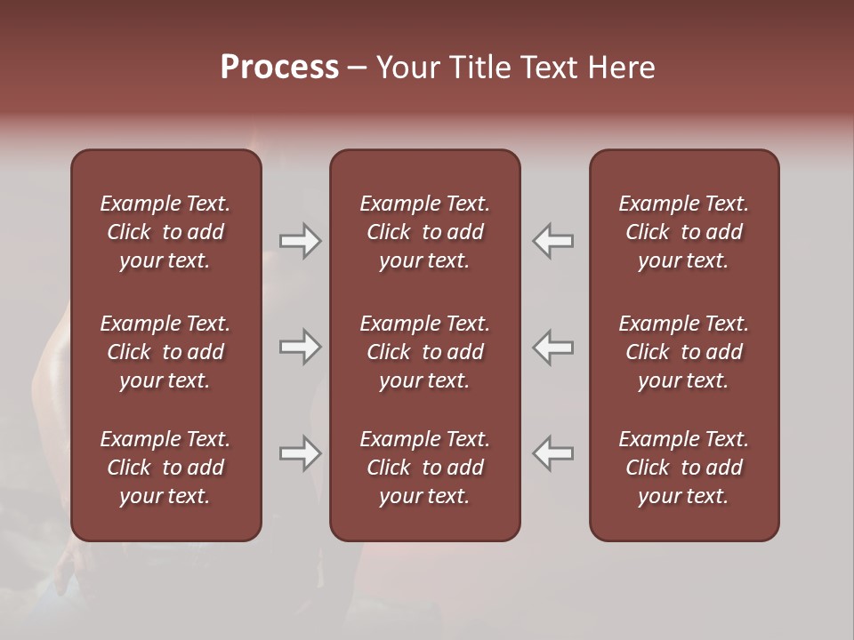 Jeans Sky Chest PowerPoint Template
