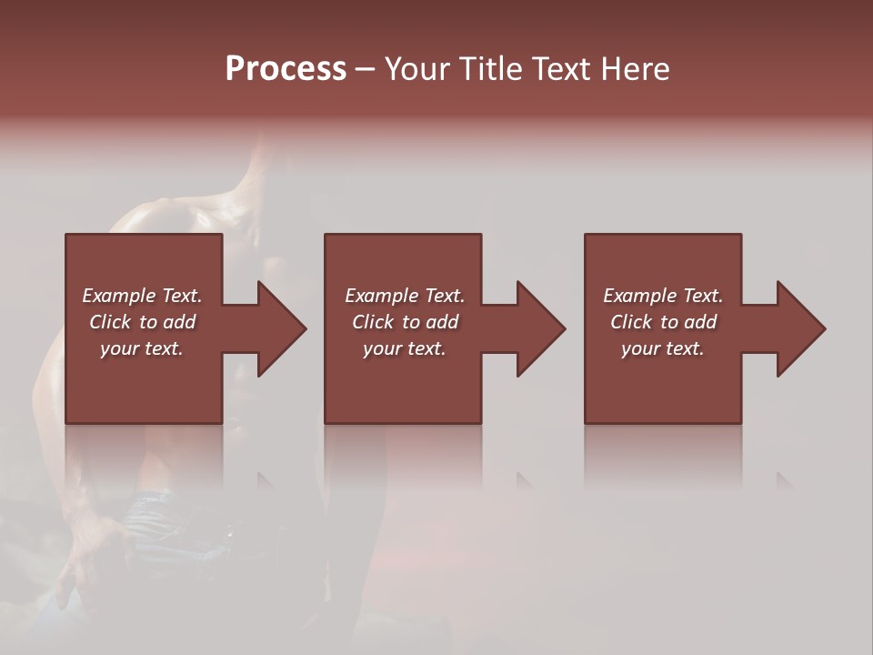 Jeans Sky Chest PowerPoint Template