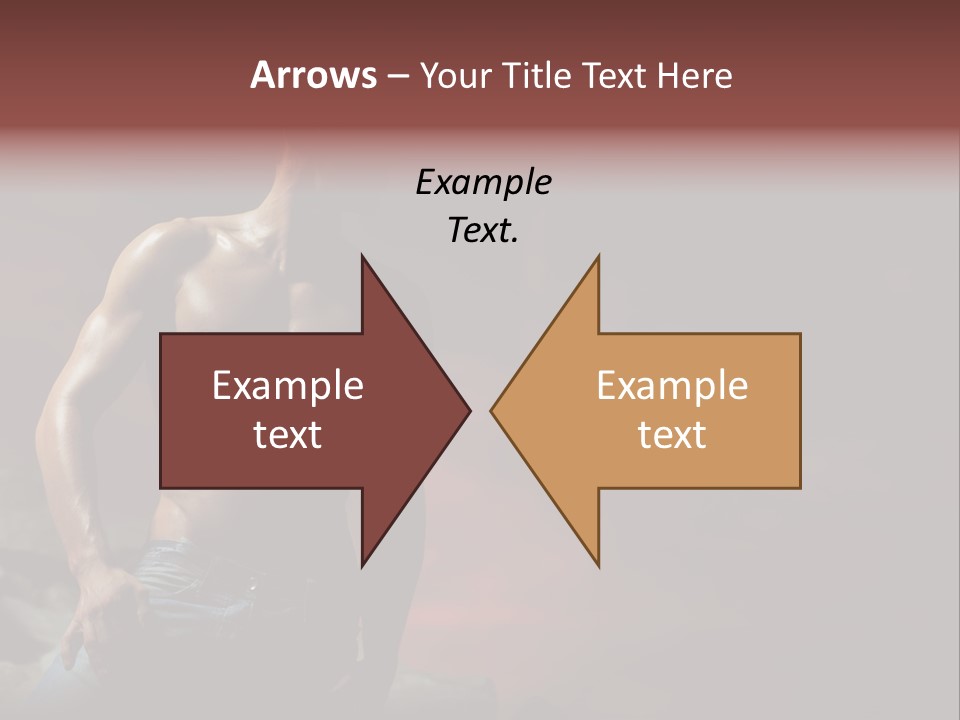 Jeans Sky Chest PowerPoint Template