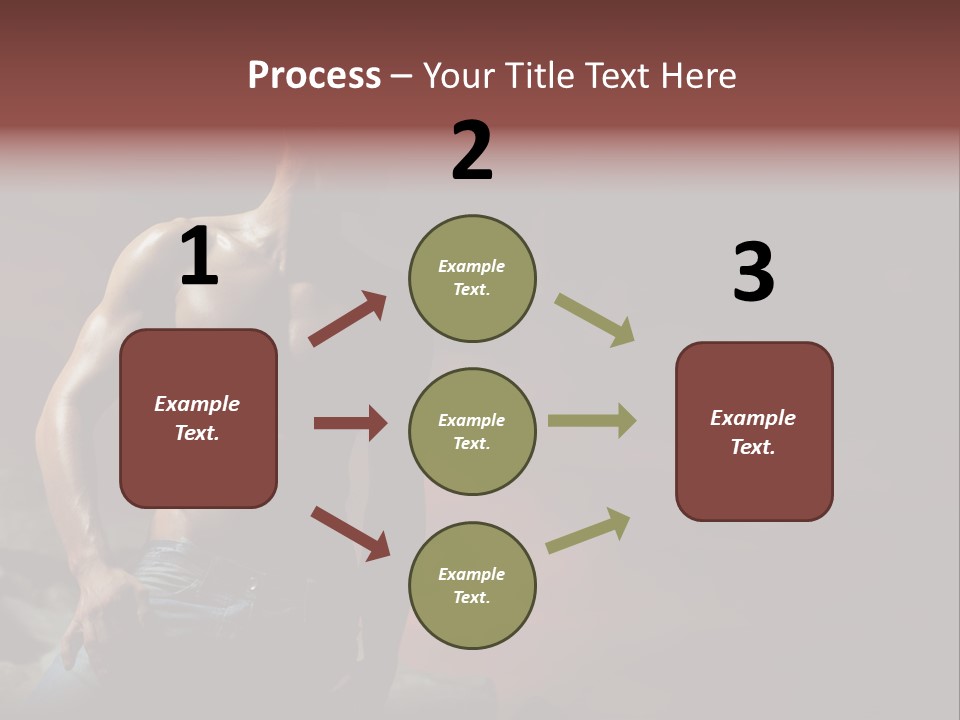 Jeans Sky Chest PowerPoint Template