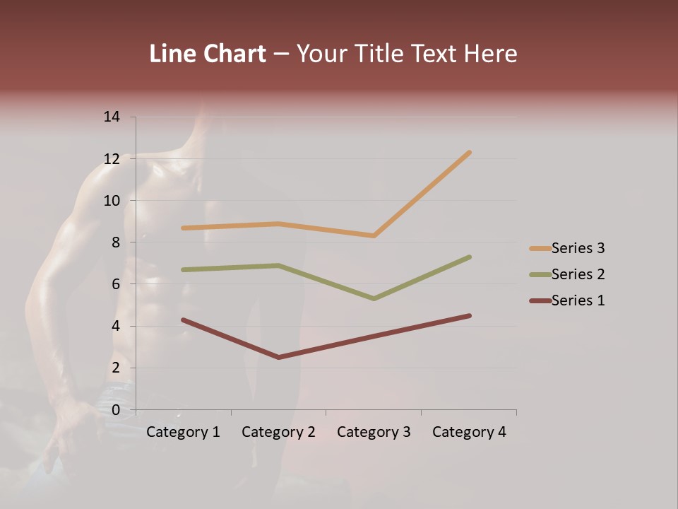 Jeans Sky Chest PowerPoint Template