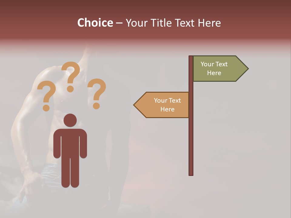 Jeans Sky Chest PowerPoint Template