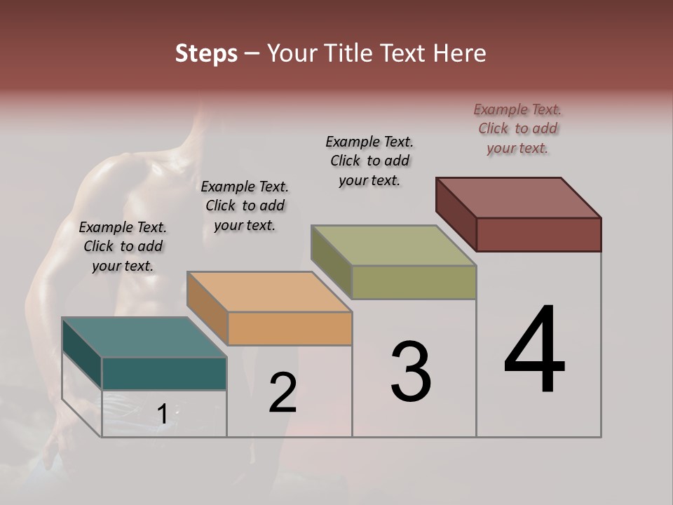 Jeans Sky Chest PowerPoint Template