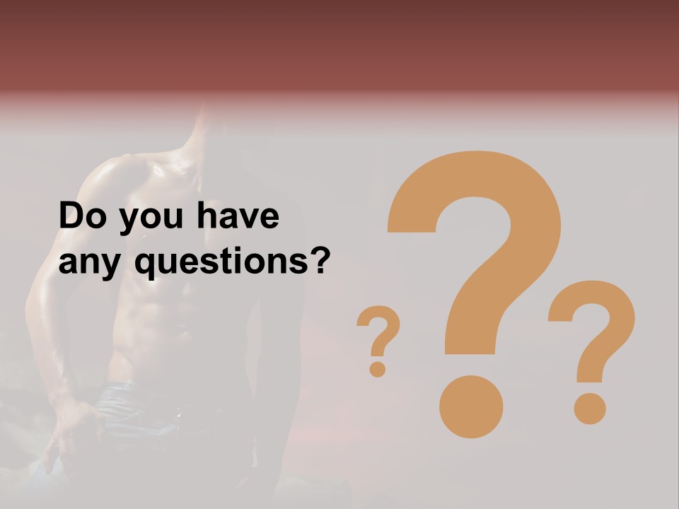 Jeans Sky Chest PowerPoint Template