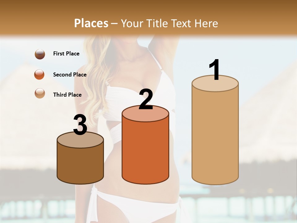 Nature Paradise Sea PowerPoint Template