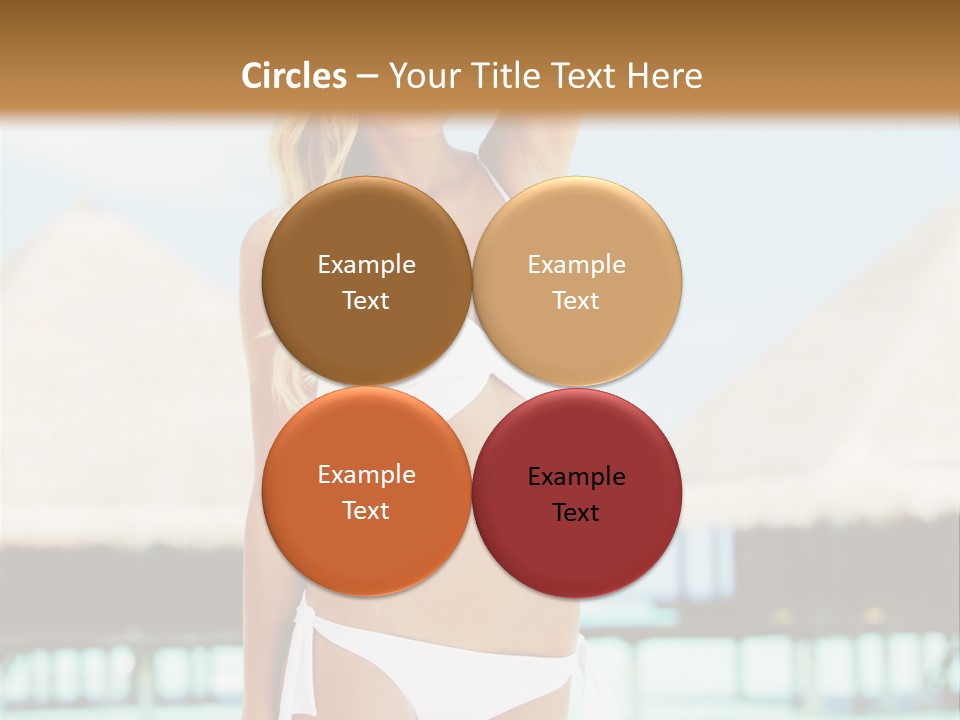 Nature Paradise Sea PowerPoint Template