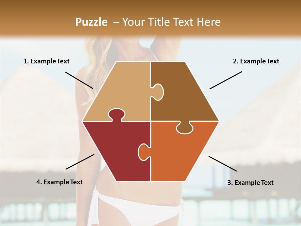 Nature Paradise Sea PowerPoint Template