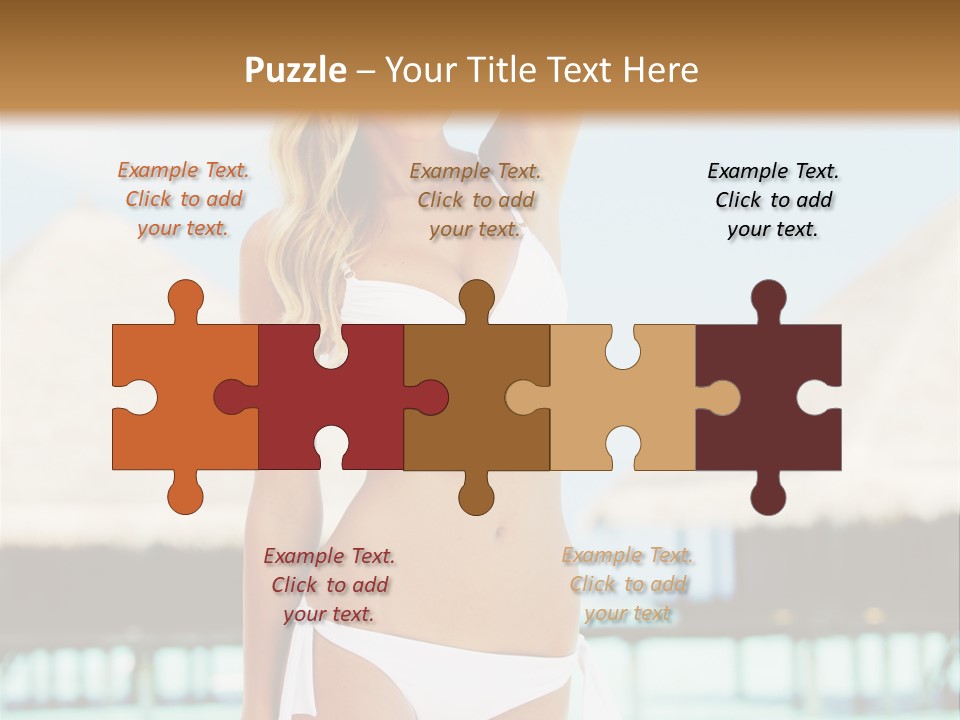 Nature Paradise Sea PowerPoint Template