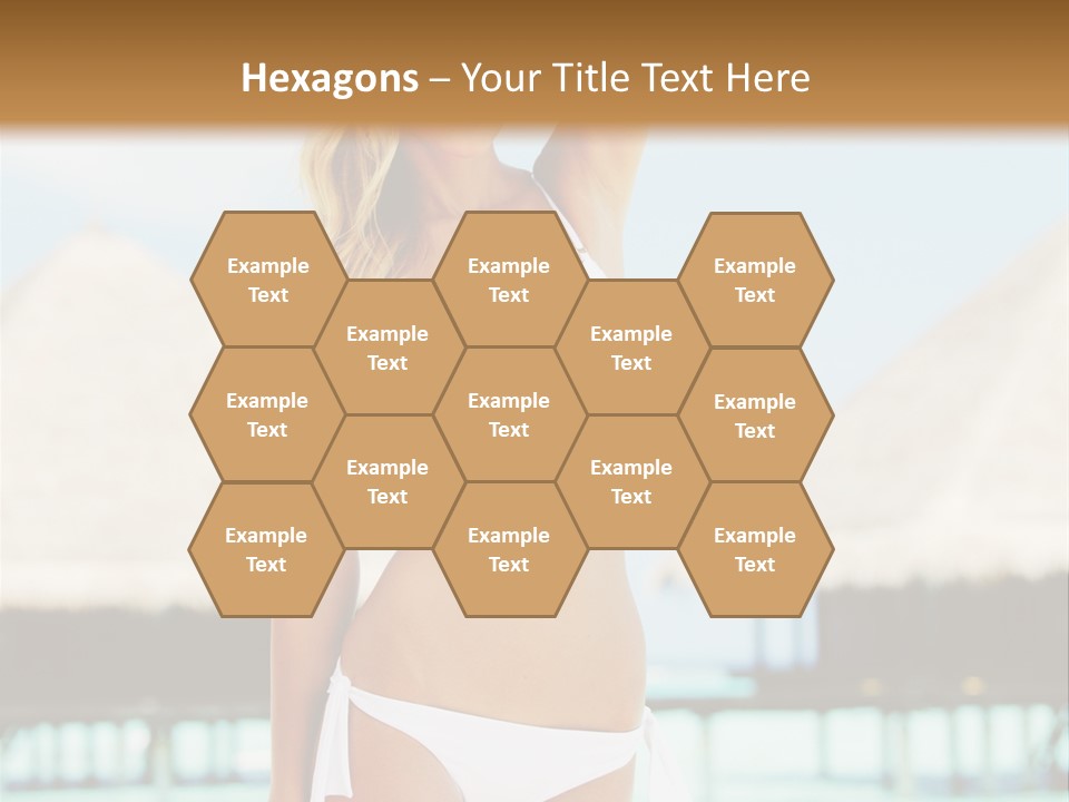 Nature Paradise Sea PowerPoint Template