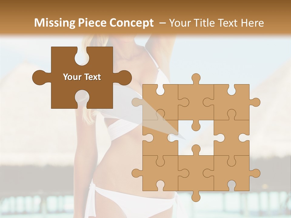 Nature Paradise Sea PowerPoint Template