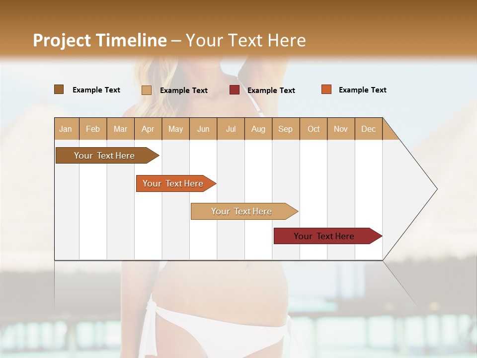 Nature Paradise Sea PowerPoint Template