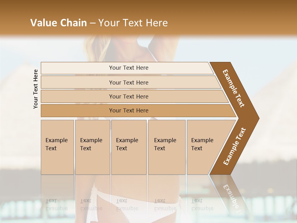 Nature Paradise Sea PowerPoint Template