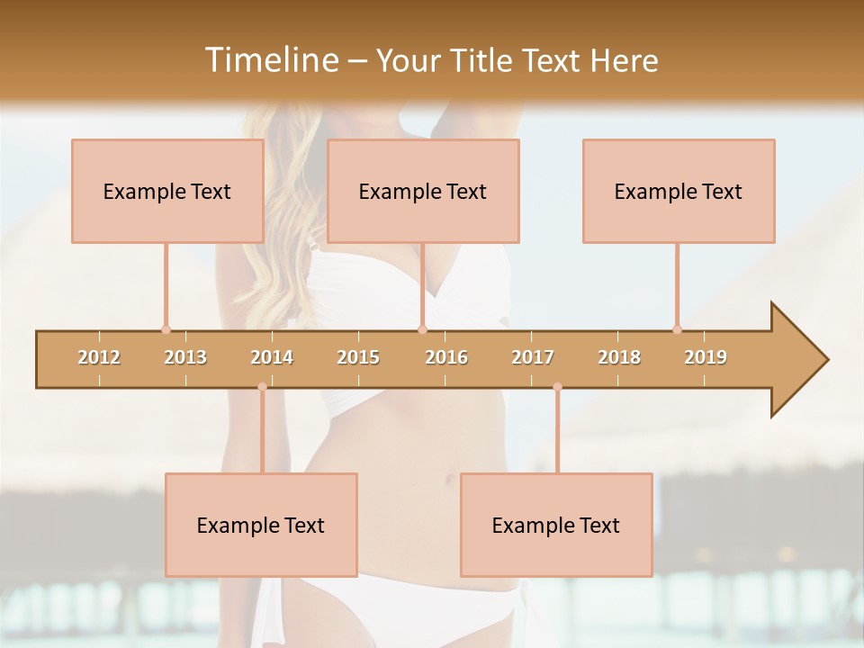 Nature Paradise Sea PowerPoint Template